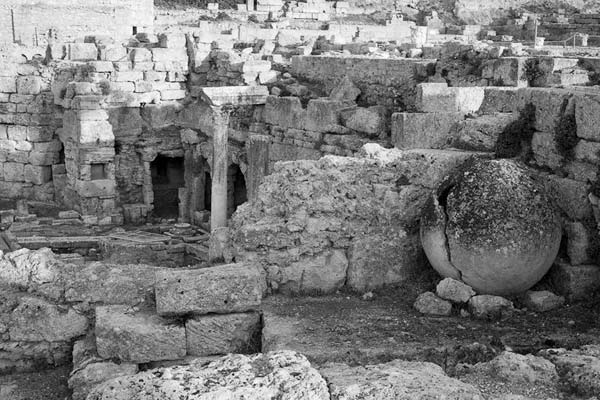 fountain of Peirene & theatre