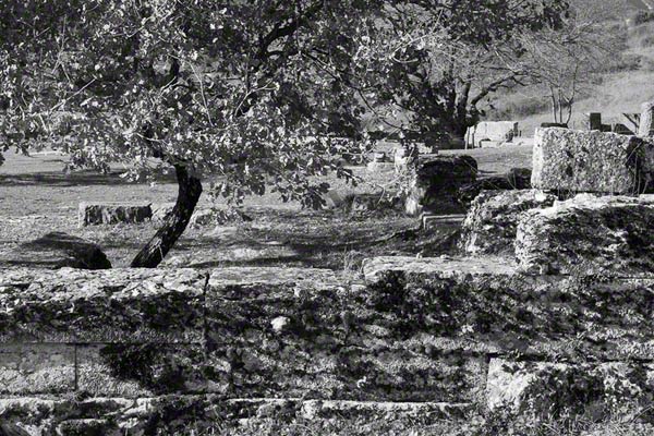 stoa, Christian basilica, sanctuary of Heracles