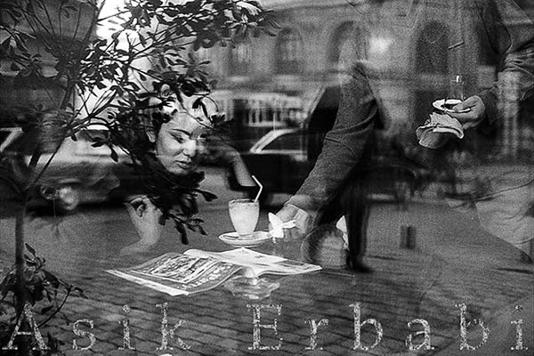 Turkish cafe window